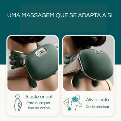 1 Massageador PRO – Relaxe com os vários tipos de massagem incluídos
