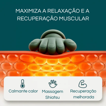 1 Massageador PRO – Relaxe com os vários tipos de massagem incluídos